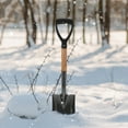 thumbnail image 1 of Raindrops Wooden Handle Iron Shovel 1Pc Multi-Purpose Gardening and Snow Shovel for Winter Outdoor Use, 1 of 7