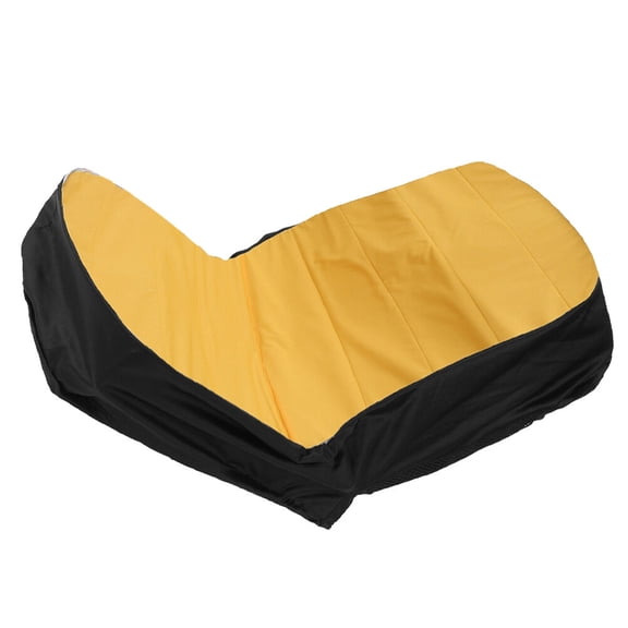 Raindrops 1Pc Yellow Weeder Seat Cover Driver Seat Cover Simple Design Outdoor Use 65X39cm
