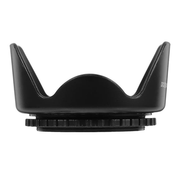 Raindrops 1Pcs 52mm Dslr Camera Lens Hood Black Abs Plastic Rubber Improve Contrast and Quality for Professional Use