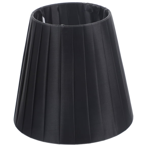 Raindrops 1Pcs Black Cloth Metal Iron Drum Lampshade for Table Lamp with E14/E27 Illumination Decorative
