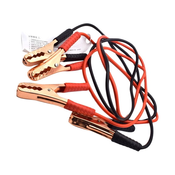 Raindrops 1Pcs Car Emergency Cable Jump Starter Clamp Copper Plastic 220X5cm