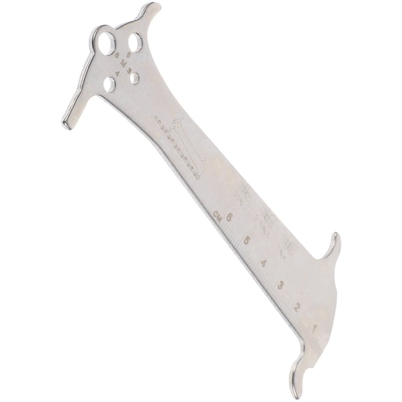 Raindrops 1Pcs Chain Measurement Tool Stainless Steel for Bike Chain Testing and Maintenance