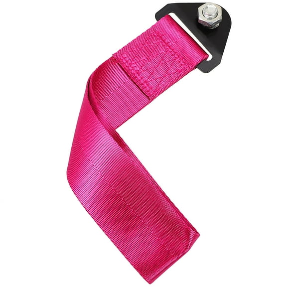 Raindrops 1Pcs Cool Style Rosy Metal Tow Strap For Car Trailer Towing Rope