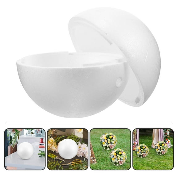 Raindrops White Foam Set for Crafts and Handcraft Projects, Lightweight Craft Supplies for Creative Art