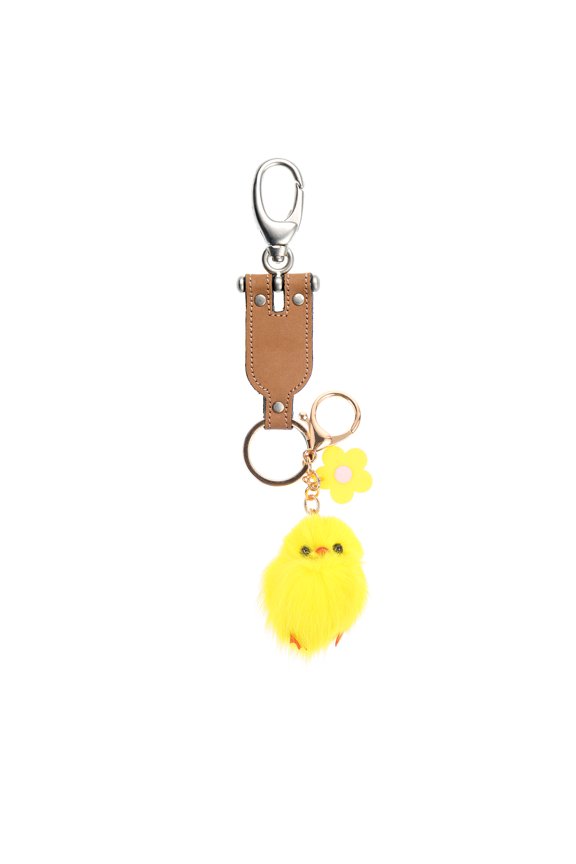 1Pcs Doll Chick Hanging Ornaments Plush Keyring Fashionable Key Holder