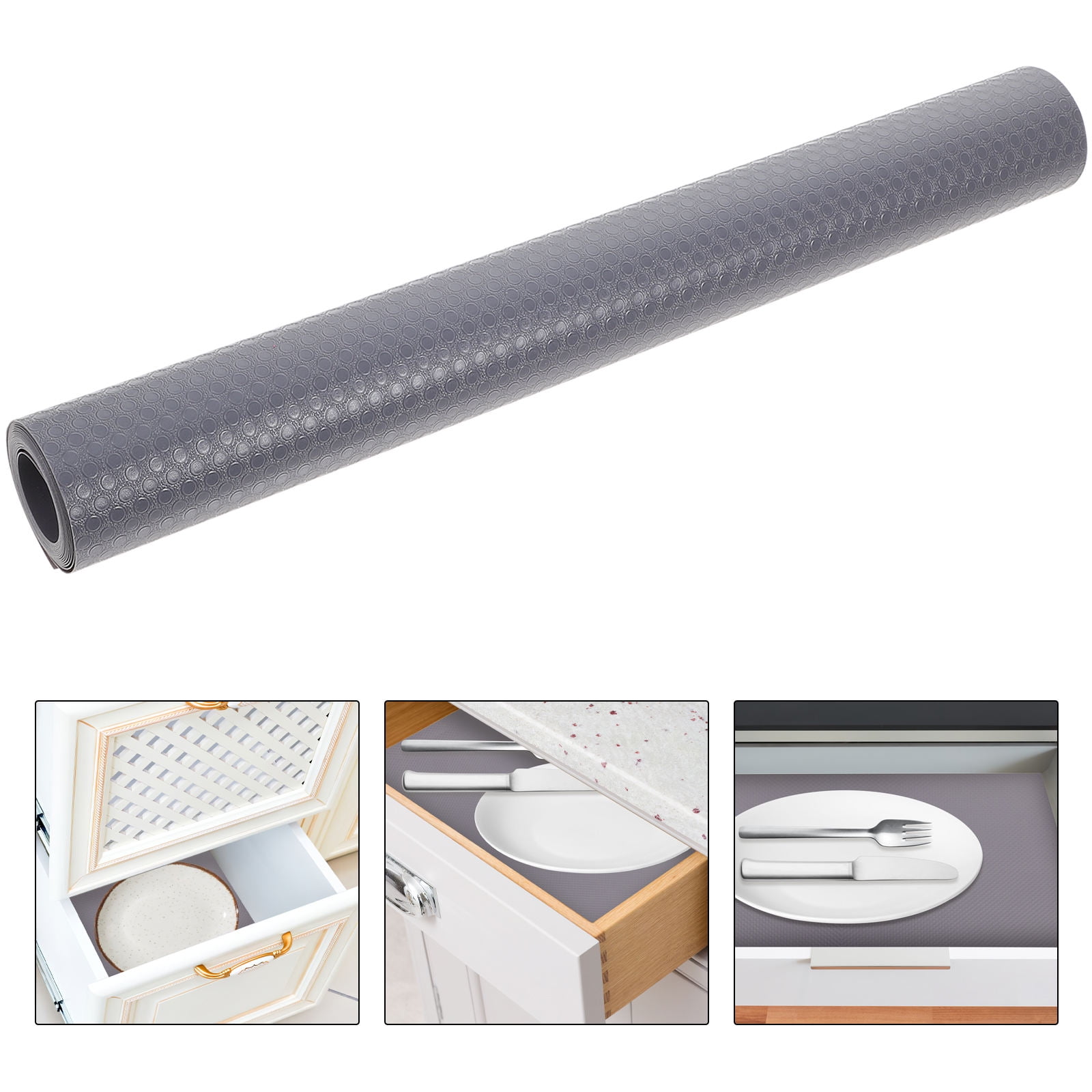 Raindrops 1Pcs Dustproof EVA Shelf Liner for Furniture and Home Use 15.7x11.8x0.04in