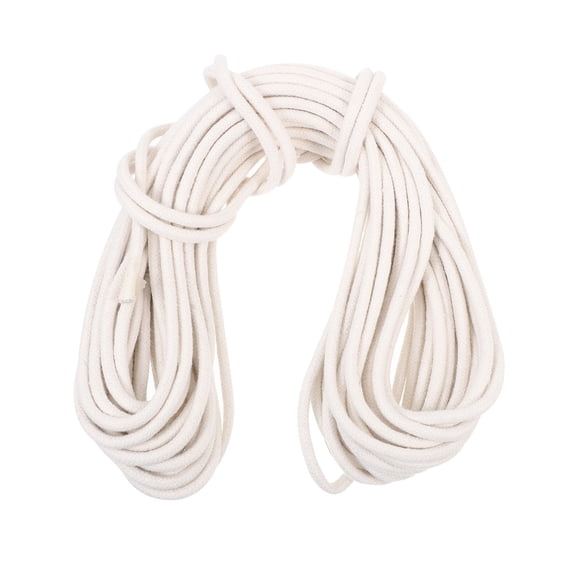 Raindrops 1Pcs Flagpole Rope Replacement White Cotton for Flag Raising 786.00X0.24X0.24In