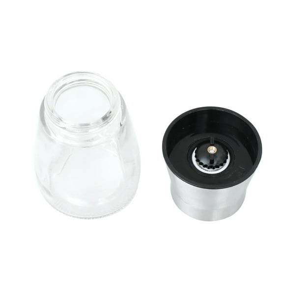Raindrops 1Pcs Grinder Cylindrical Stainless Steel Glass ABS Ceramic Grinding Core for Dining Table Use