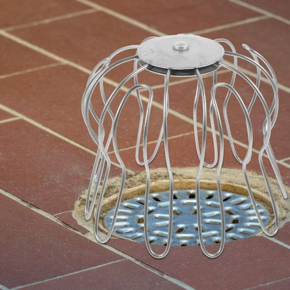 Raindrops Gutter Guard for Downspouts, 1 Piece, 3.93x3.93x3.34in, Debris Blocker and Clog Prevention for Rainwater Drainage