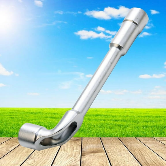 Raindrops Small Wrench Spanner Silver - 1Set