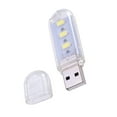 thumbnail image 1 of Raindrops 1Pcs Mini Portable Usb Keyboard Lamp for Night Use and Reading with Design, 1 of 8
