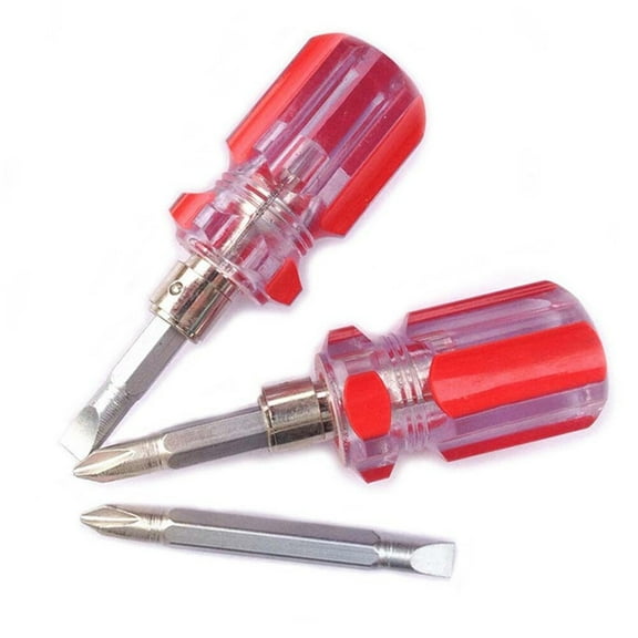 Raindrops 1Pcs Multi-Bit Changeable Screwdriver for Watch Repairs with Telescopic Design