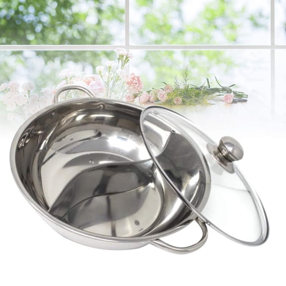 Raindrops Non-Stick Pot with Glass Lid, Compatible with Induction & Gas Cookers, Ideal for Family Meals and Gatherings