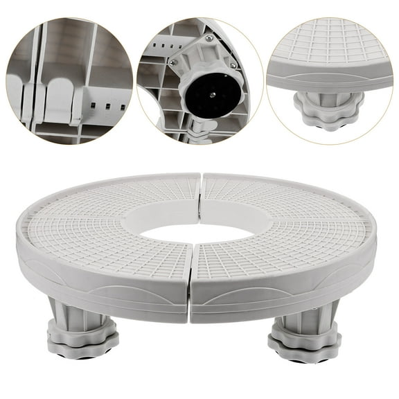 Raindrops 1Pcs Plastic Air Conditioner Stand Circular Shape For Indoor Use