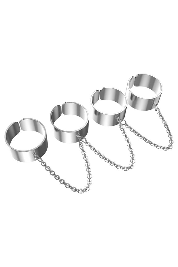 1Pcs Rapper Rings Retro Punk Style Adjustable Size for Men's Jewellery