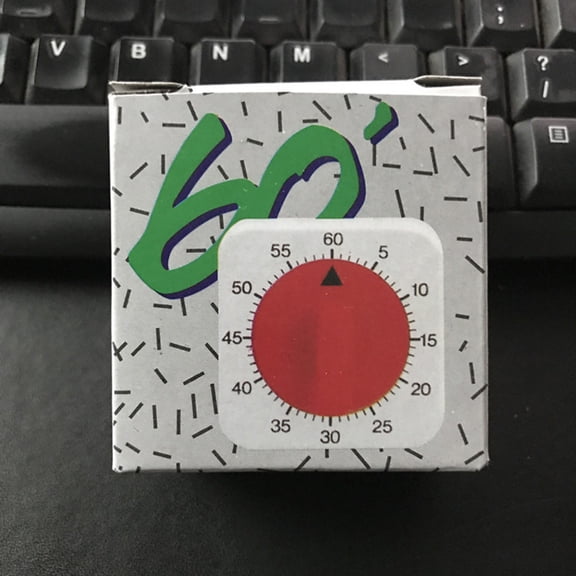 Raindrops Full Machinery Home Use Timer White Mechanical Countdown for Cooking and Baking