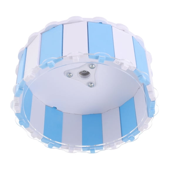 Raindrops Silent Plastic Wheel for Hamsters, 1 Piece, White - Indoor Fun Pet Exercise Accessory