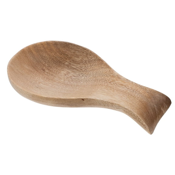 Raindrops Wooden Spoon Rest - Simple Elegant Design for Kitchen Counter, Home Cooking Accessory, and Practical