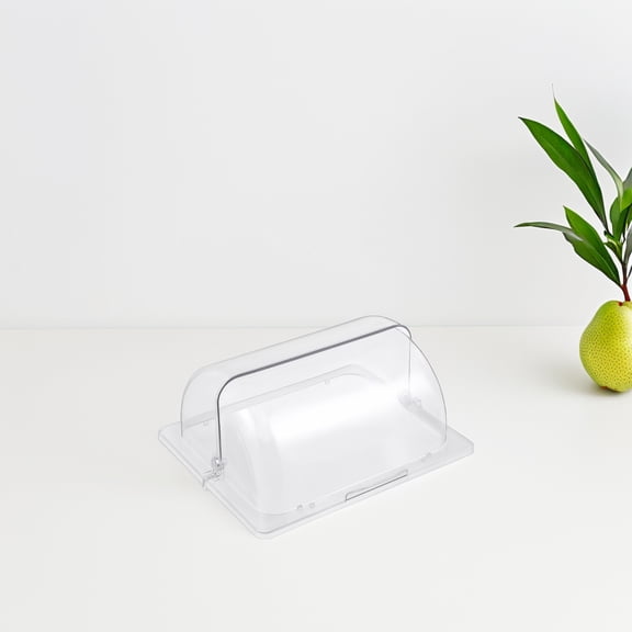 Raindrops Bakery Tray Cover Transparent Dust Protection Storage Holder Food Exhibition 1Pack