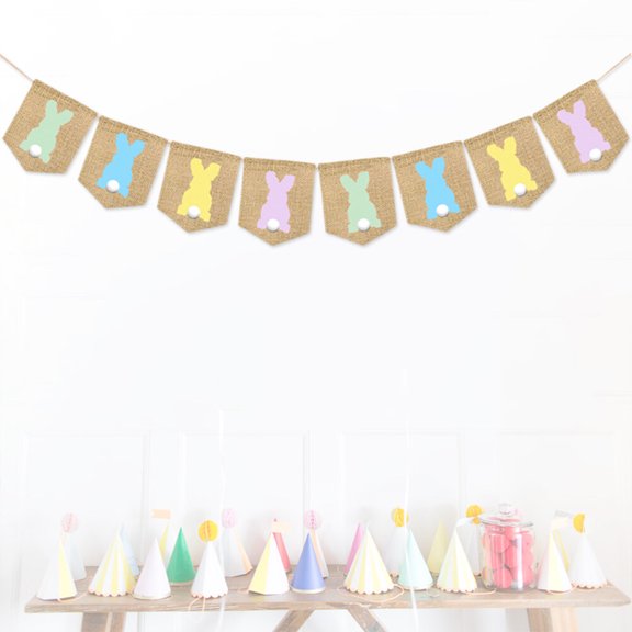 Raindrops Supplies Multi Colored Linen 1Pcs for Festival Decoration