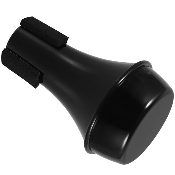 Raindrops 1Pcs Trombone Mutes Black Plastic For Trombone And Home Practice