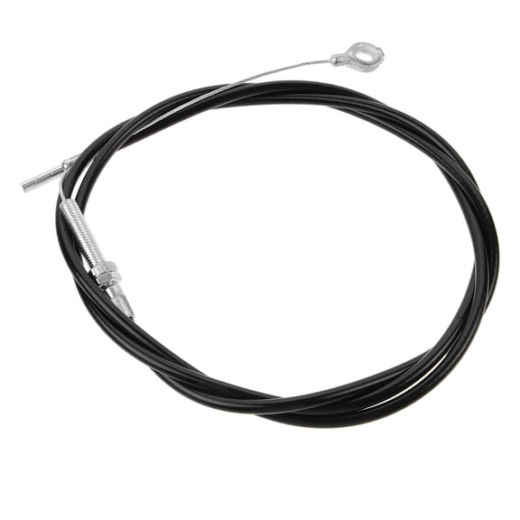 FOMIYES Motorcycle Throttle Cable Black Metal Rubber Easy Installation