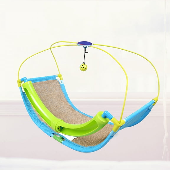 Raindrops 1Set Assorted Color PVC Linen Cat Hammock Cradle Bed for Cats with Hanging Design 23.5 x 13 x 18in