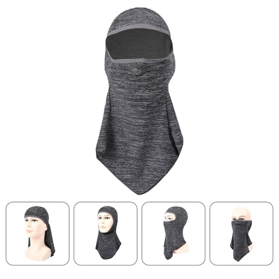Raindrops Balaclava Multi-Color Polyester Windproof Facial Cover for Pet Use