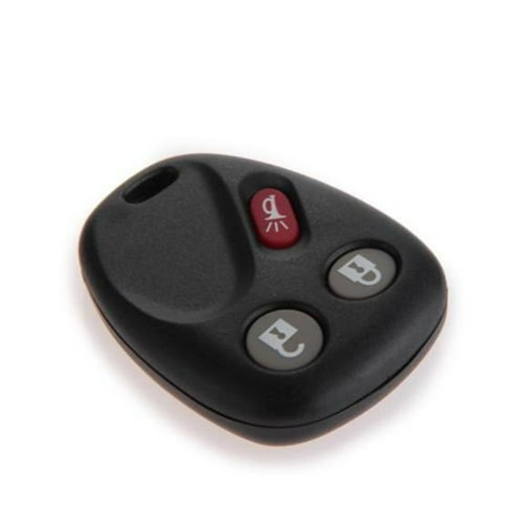 Raindrops 1Set Black ABS PC Keyless Entry Remote Car key For Vehicle Use 5.3x1.8x0.6in