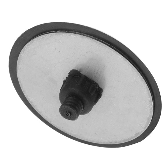 Raindrops Black Plastic Round Rear Wiper Arm Hole Plug, and , 1.8in Diameter, Car Replacement Accessory Set