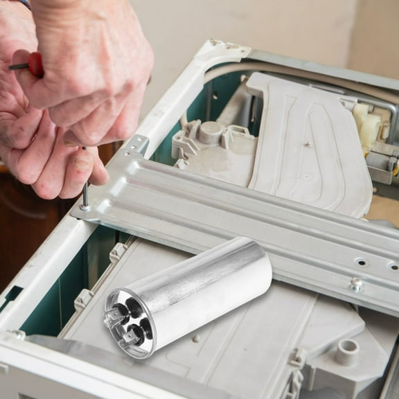 Raindrops 1Set CBB65 Capacitor for Rv Air Conditioner Parts High Voltage Capacity 450V AC 12.50X5.00X5.00CM