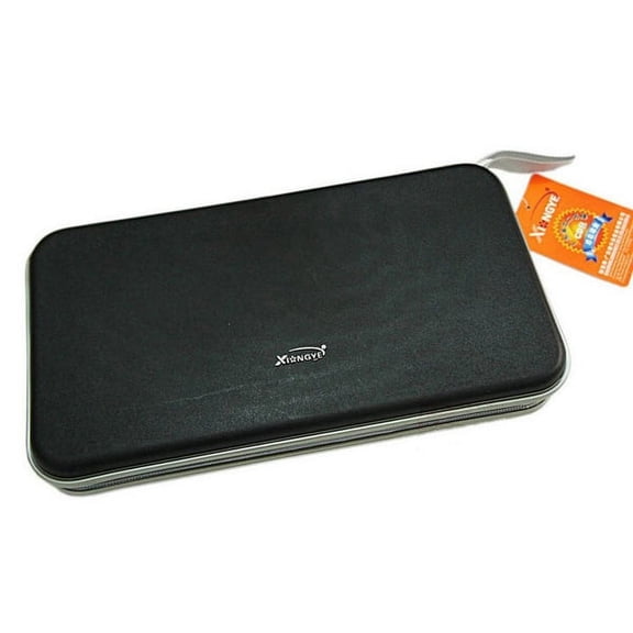 Raindrops 1Set CD Sleeves Rectangular Shape with Zipper Closure