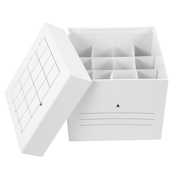 Raindrops 1Set Centrifugal Tube Freezer Storage Box For Cryogenic Storage 14.60X14.60X12.40Cm