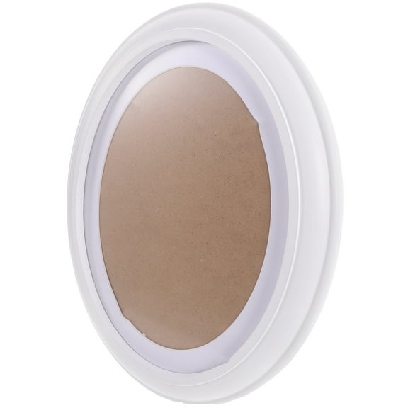 NIAIZEK Classic Wooden Oval Frames White Picture Frame 1Pcs