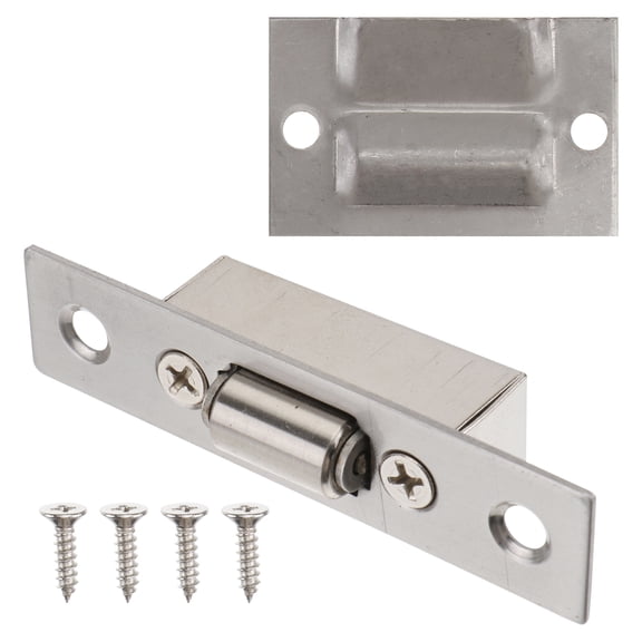 Raindrops 1Set Closet Ball Catch Door with Latch for Door in Stainless Steel for Furniture Assembly