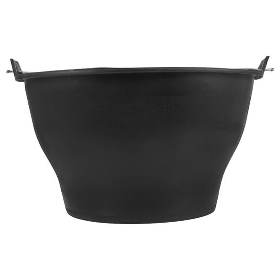 Raindrops Cement Buckets Construction Bucket Black Plastic 1Pcs