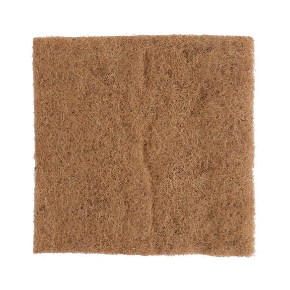 Raindrops Coconut Fiber for Reptiles Hatching Mat Light Brown 1Pcs for Pet Birds