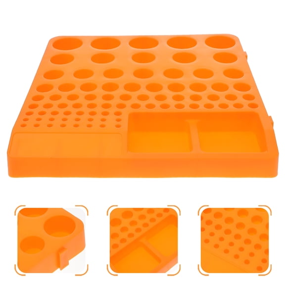 Raindrops 1Set Drill Bit Organizers and Storage ABS for Personal Users Tool Management