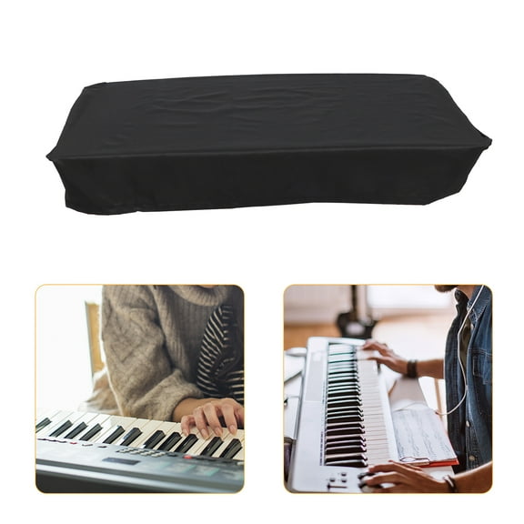 Raindrops Adjustable Cord Keyboard Cover for 61 Piano