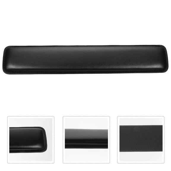 Raindrops 1Set Ergonomic Keyboard Pad Anti Slip Rectangle Design for Home Use and Office Work 11.8x3.2x0.8in