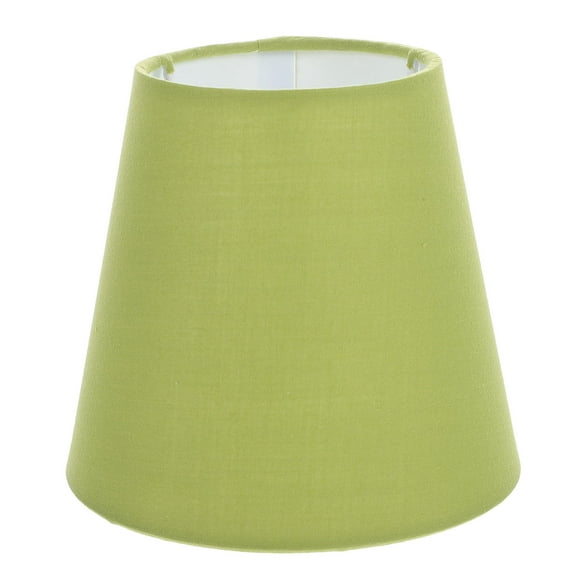 Raindrops Retro Small Lampshade with E14 Socket, Light Green Fabric, 1 Piece Decorative Table Lamp Accessory