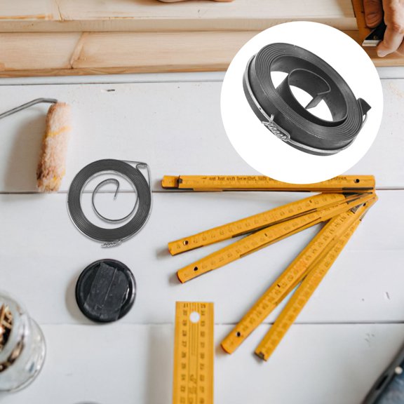 Raindrops 1Set Feed Return Coil Spring Assembly for Machine and Equipment 2.4x2.2x0.35in