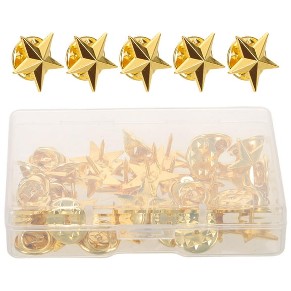 Raindrops Star Pin Brooch Set of 1 Badge for Suits, Hats, and Party Decoration Accessories