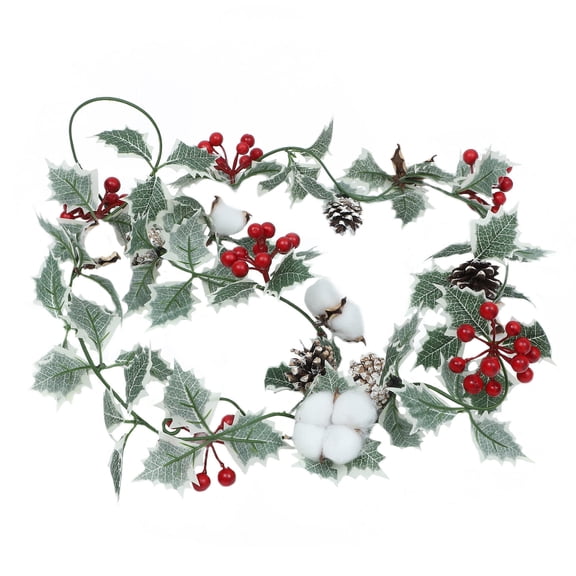 Raindrops Decorative Rattan Christmas Pendant Rattan Shape 1Pcs
