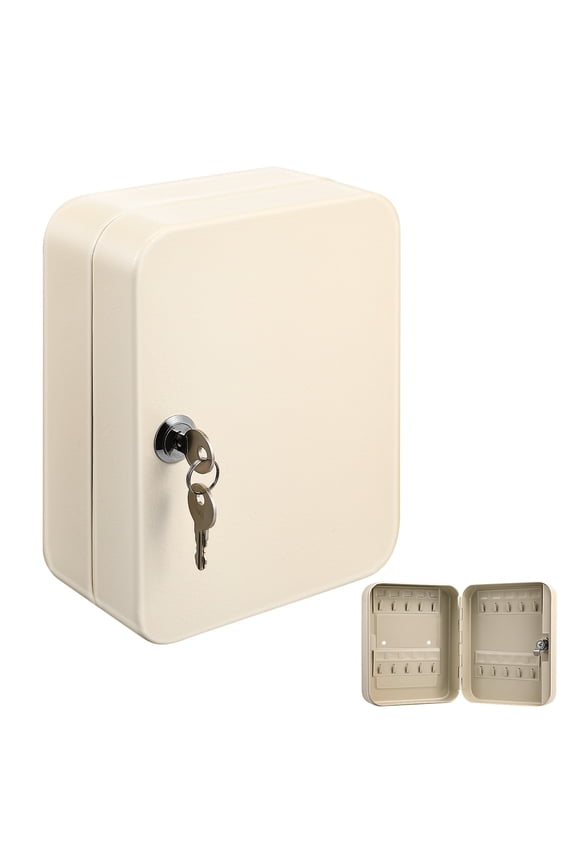 1Set Key Cabinet With Lock For Households And Businesses 7.86X6.29X2.95in