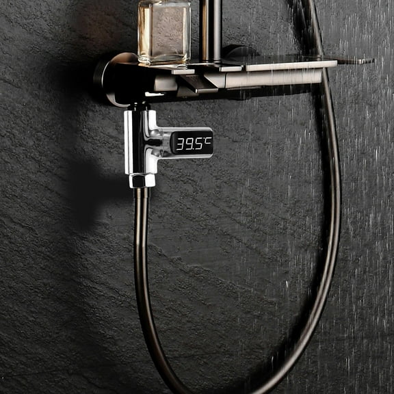 Raindrops 1Set Led Digital Shower Thermometer Shower Thermometer For Home Use