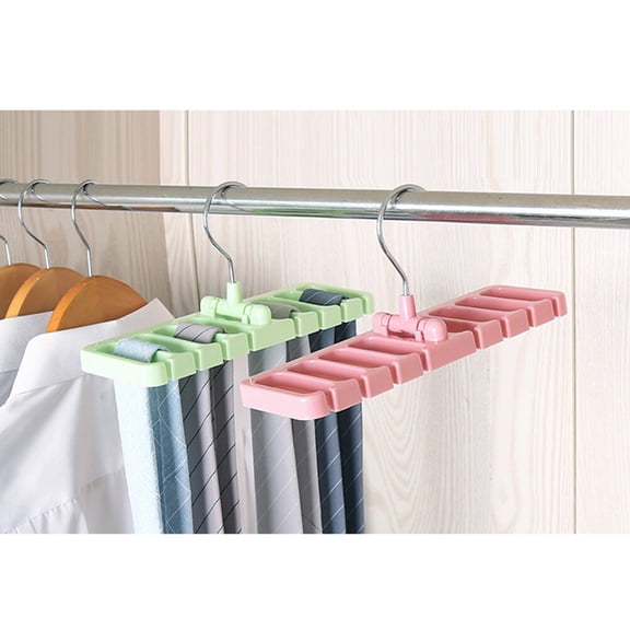 Raindrops Anti-slip Closet Organizer Light Green 1Pack 9.1x2.8x4.1in
