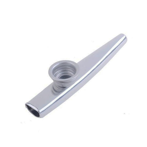 Raindrops Metal Kazoo Percussion Instrument Silver 1Pack