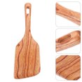 thumbnail image 1 of Raindrops 1Set Multipurpose Wood Cooking Utensil Chocolate Spatula with Non-Slip Handle for Chefs and Housewives, 1 of 8