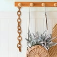 thumbnail image 1 of Raindrops 1Set Natural Woven Chain Link Decor Rattan Home Decoration 43.00X1.40X0.20in Brown for Bedroom and Wedding, 1 of 7